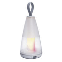 LED-AUßENLEUCHTE Pepper 12/29 cm   - Weiß, Design, Kunststoff (12/29cm)