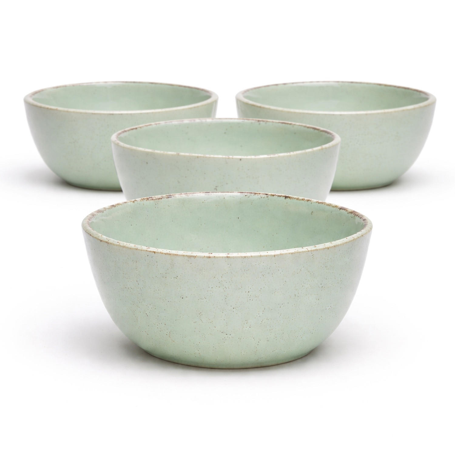 SCHÜSSELSET Urban 4-teilig  - Grün, Basics, Keramik (15/7cm) - Van Well