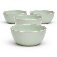 SCHÜSSELSET Urban 4-teilig  - Grün, Basics, Keramik (15/7cm) - Van Well