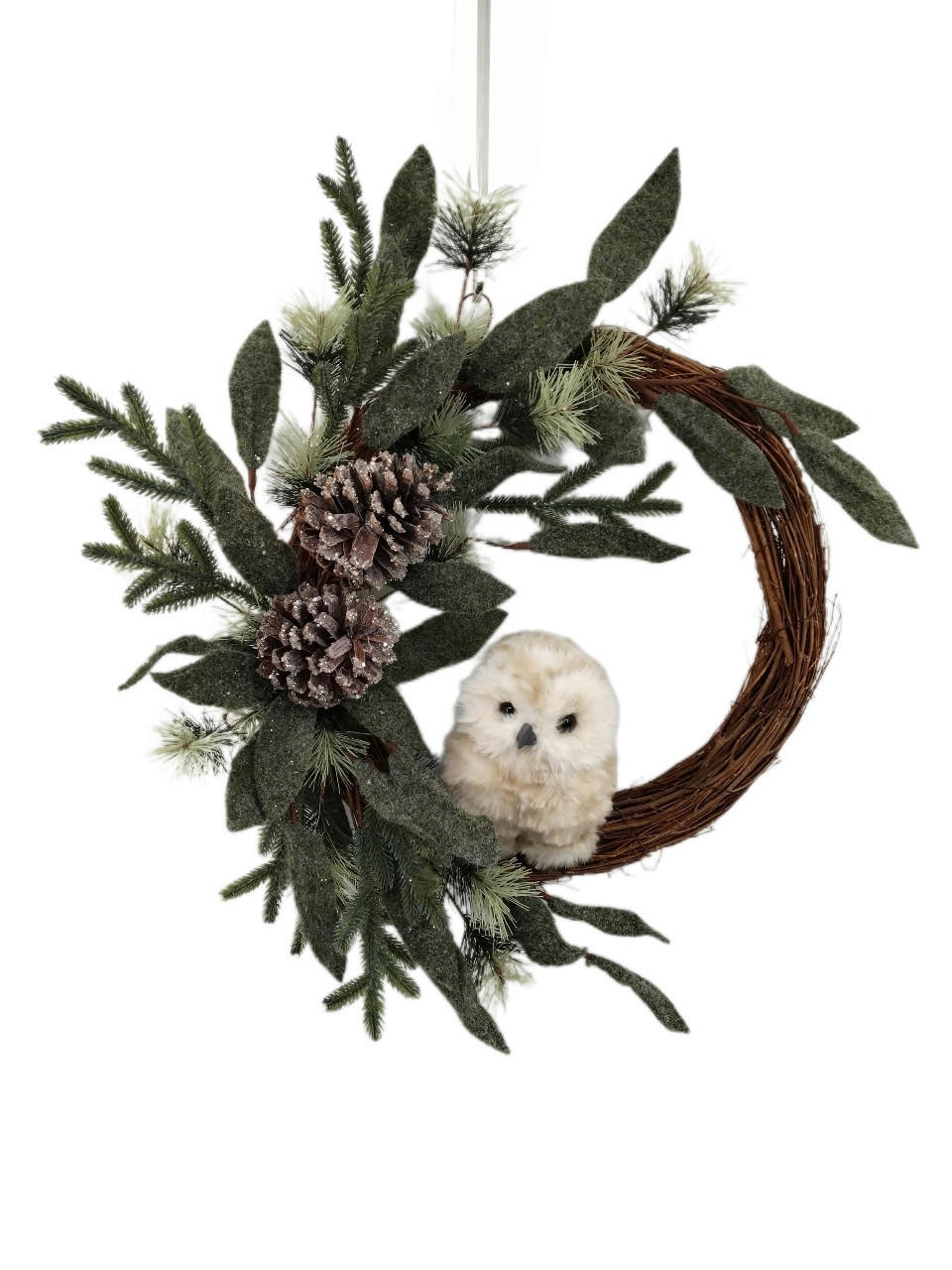 TÜRKRANZ 56/19/57 cm   - Multicolor, LIFESTYLE, Naturmaterialien/Kunststoff (56/19/57cm) - X-Mas