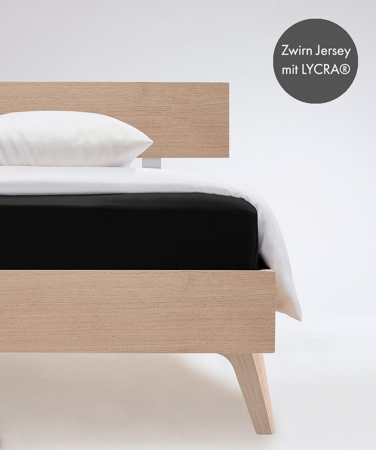 ELASTICKÉ PROSTĚRADLO, žerzej, černá, 100/200 cm - černá, Basics, textil (100/200cm) - Fleuresse