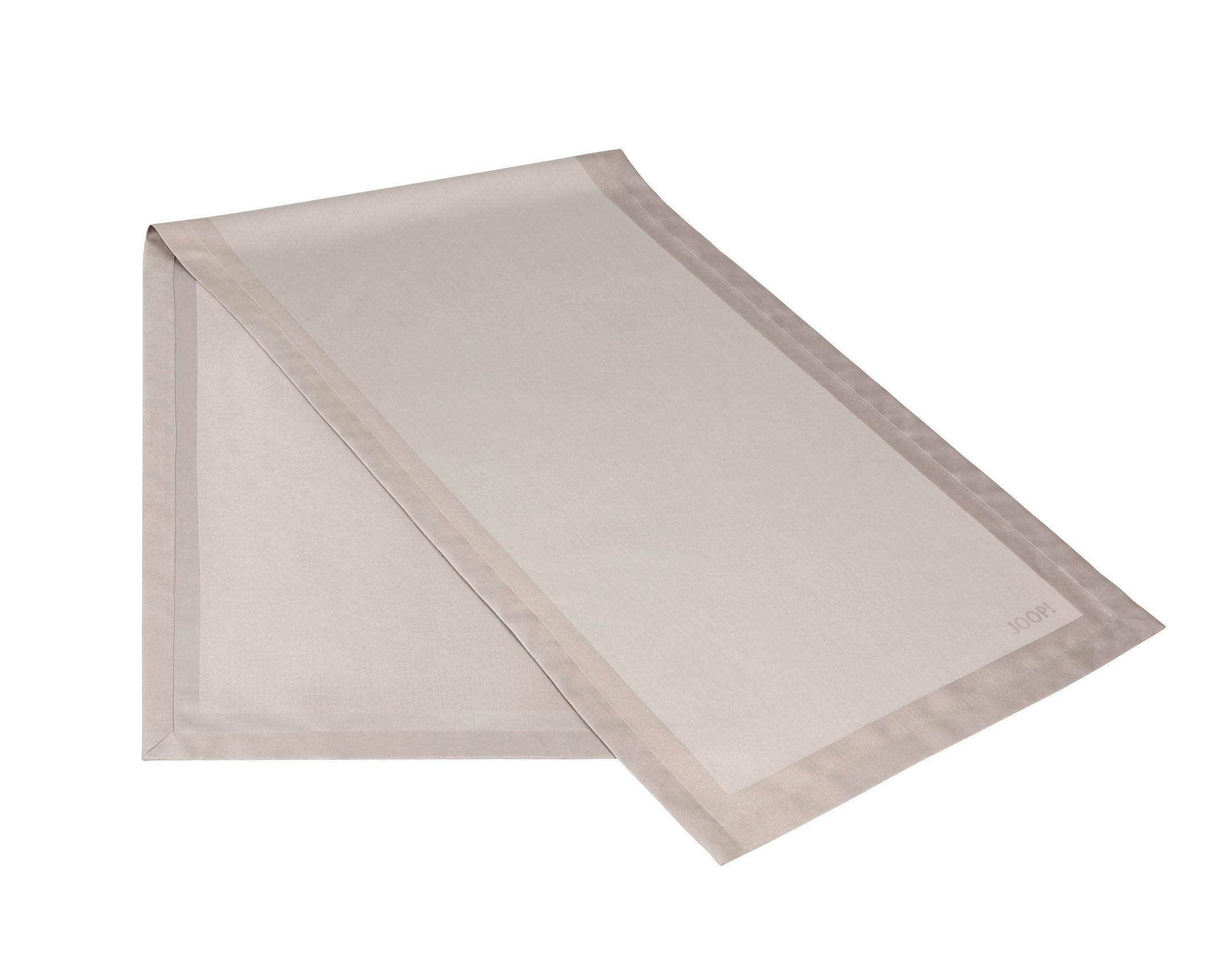 TISCHLÄUFER Signature 50/160 cm - Sandfarben, Design, Textil (50/160cm) - Joop!