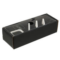 SERVIETTENRINGESET   4 Stück  - Weiß, Basics, Metall (9/6/23cm)