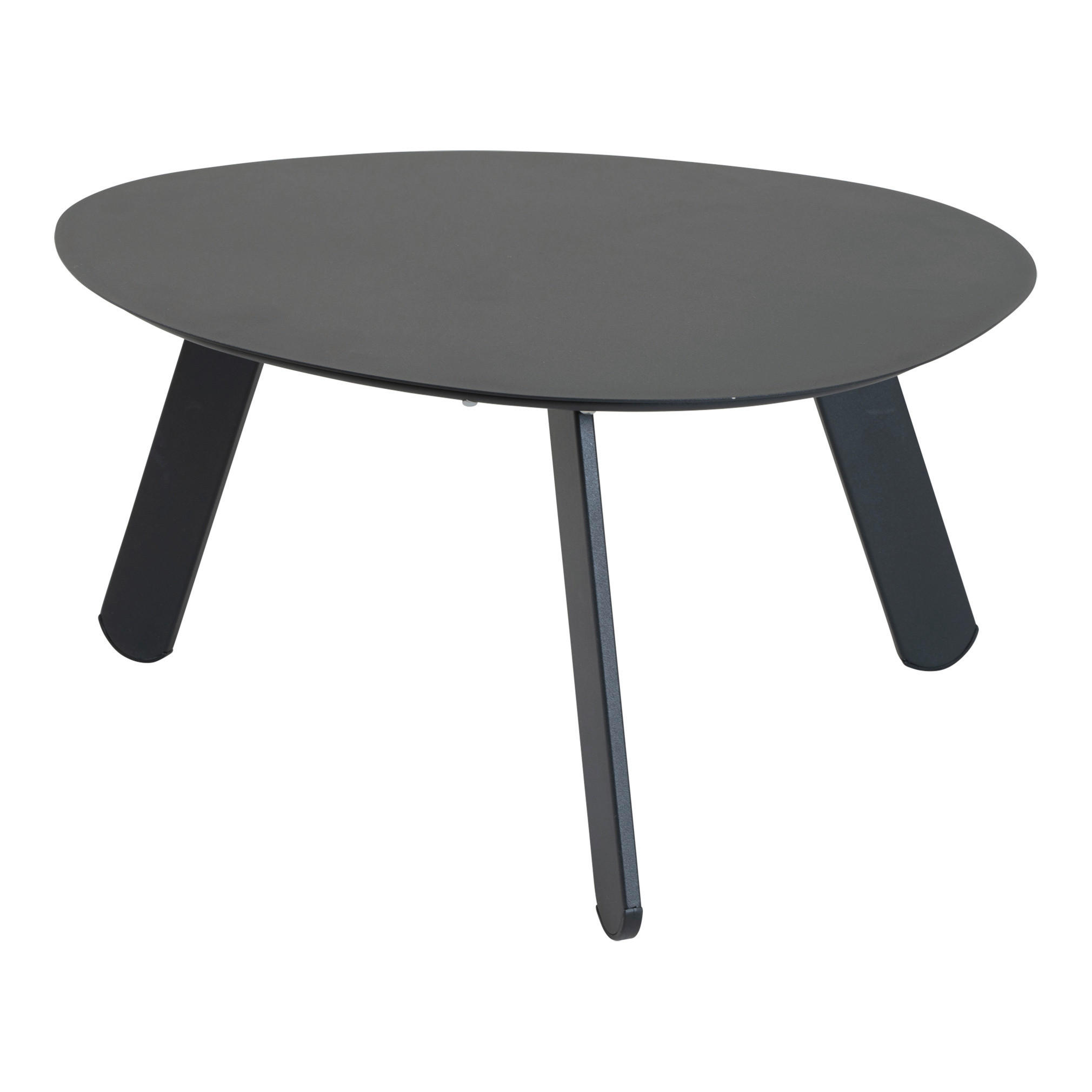 LOUNGETISCH Metall  - Schwarz, MODERN, Metall (55/46/28cm) - Ambia Garden