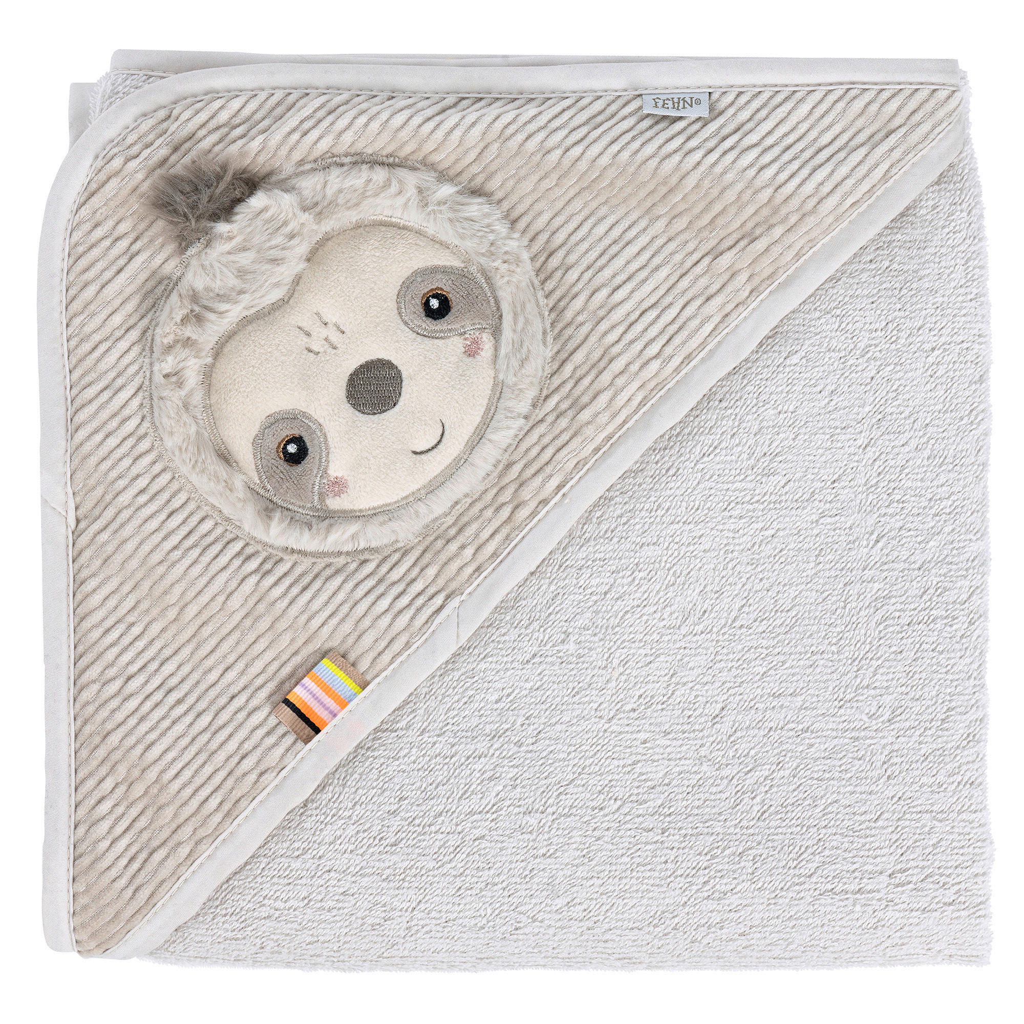 KAPUZENBADETUCH    - Hellgrau, Basics, Textil (80/80/0,7cm) - Fehn