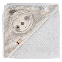 KAPUZENBADETUCH    - Hellgrau, Basics, Textil (80/80/0,7cm) - Fehn