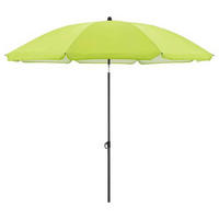 SONNENSCHIRM 160 cm Grün  - Anthrazit/Grün, Design, Textil/Metall (160/160cm) - Doppler