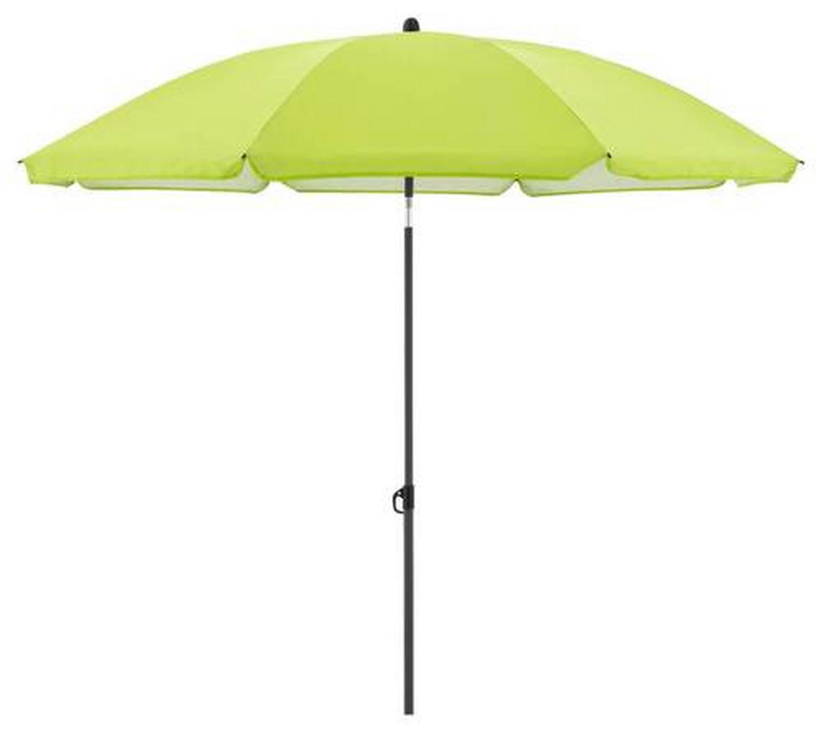 SONNENSCHIRM 160 cm Grün  - Anthrazit/Grün, Design, Textil/Metall (160/160cm) - Doppler