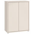 SCHUHSCHRANK Alice Springs  in 74,5/99,1/34,9 cm  - Sandfarben/Grau, MODERN, Holzwerkstoff/Kunststoff (74,5/99,1/34,9cm) - Xora