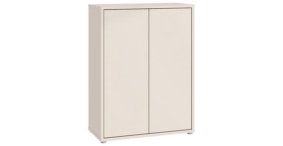 SCHUHSCHRANK Alice Springs  in 74,5/99,1/34,9 cm  - Sandfarben/Grau, MODERN, Holzwerkstoff/Kunststoff (74,5/99,1/34,9cm) - Xora
