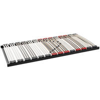 LATTENROST 160/200 cm  - Anthrazit/Hellgrau, Basics, Holz (160/200cm)
