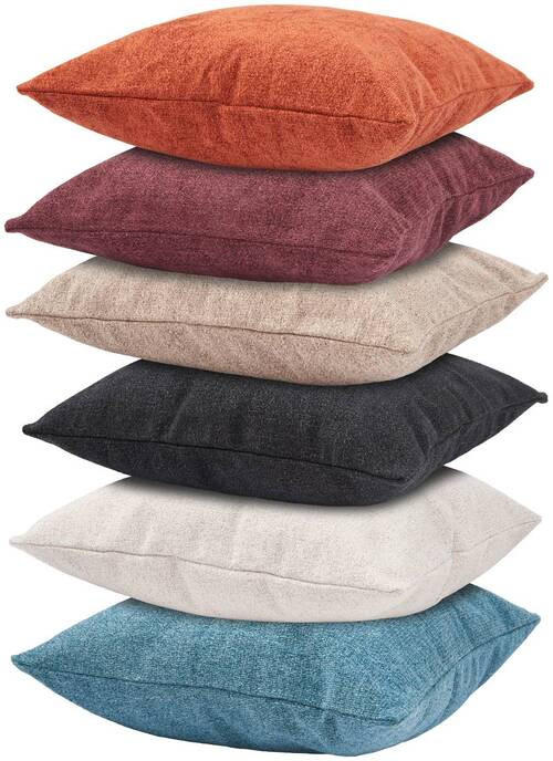 KISSENHÜLLE 50/50 cm  - Bordeaux, Basics, Textil (50/50cm) - Novel