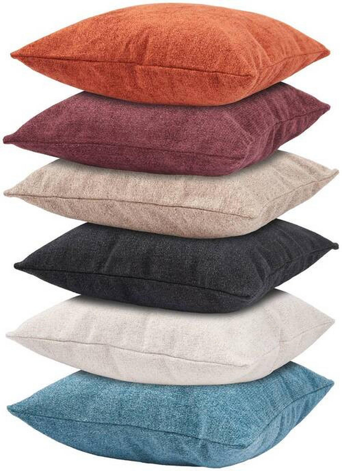 KISSENHÜLLE 50/50 cm  - Bordeaux, Basics, Textil (50/50cm) - Novel