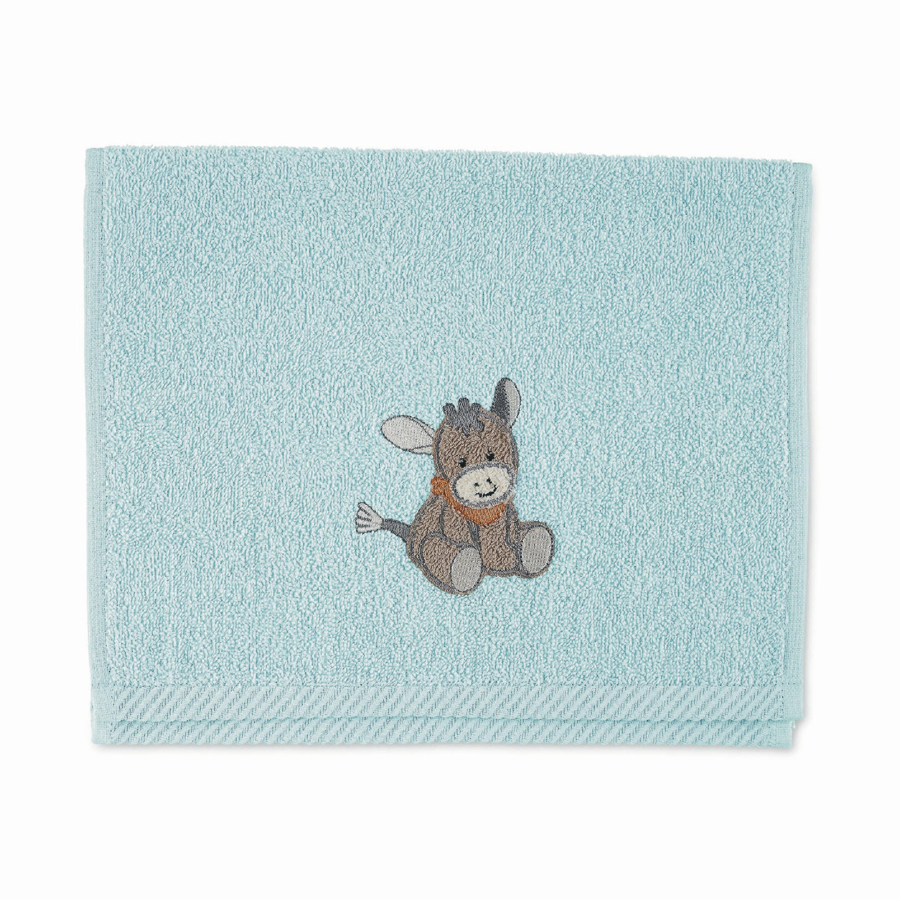 Kinderhandtuch Emmi Hellblau  - Hellblau, Basics, Textil (30/50cm) - Sterntaler