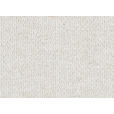 BOXSPRINGSOFA Webstoff Creme  - Creme/Schwarz, Design, Textil/Metall (200/100/108cm) - Novel