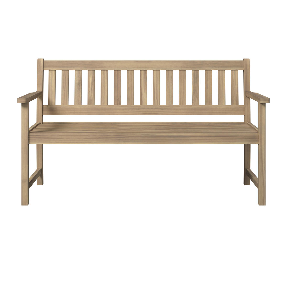 GARTENBANK Akaziefarben  - Akaziefarben, Romantik / Landhaus, Holz (120/89/55cm) - Ambia Garden