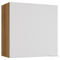 KÜCHENOBERSCHRANK 60/60/31 cm  in Weiß, Eichefarben  - Eichefarben/Weiß, Basics, Holzwerkstoff/Metall (60/60/31cm) - MID.YOU