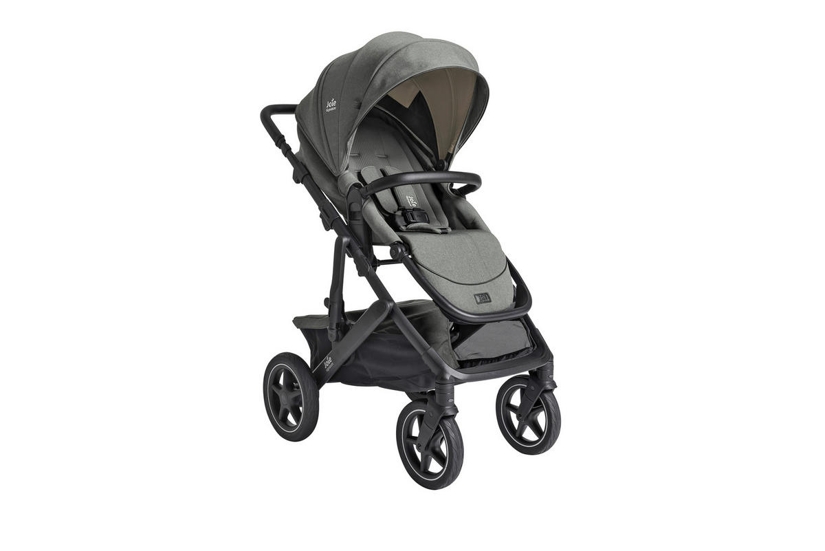 KINDERWAGENSET Signature 2025  - Schwarz/Olivgrün, Basics, Metall (65/109/97cm) - JOIE SIGNATURE