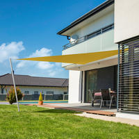 GARTENSONNENSEGEL   - Gelb, Basics, Kunststoff (300/300cm)