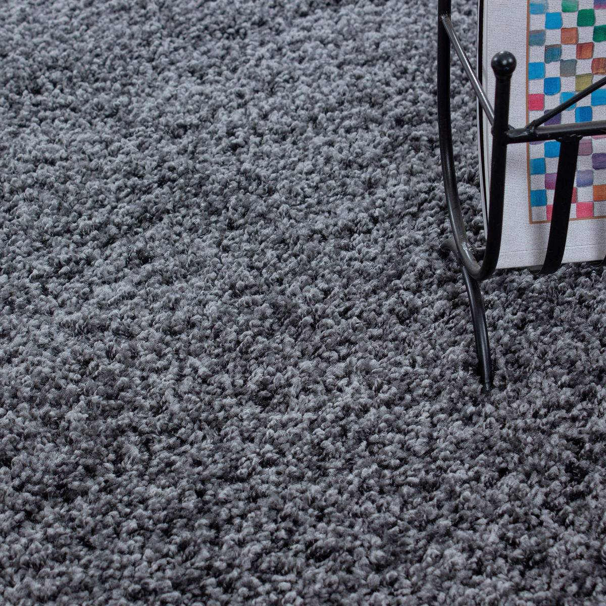 HOCHFLORTEPPICH 80 cm Life 1500 Grau  - Grau, KONVENTIONELL, Textil (80cm) - Novel