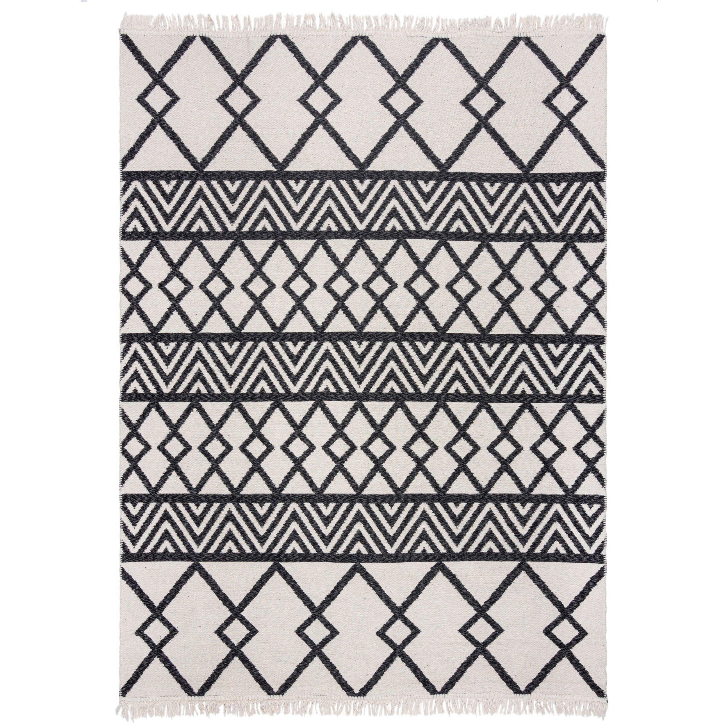 BERBERSKÝ KOBEREC, 120/170 cm, černá - černá, Basics, textil (120/170cm)