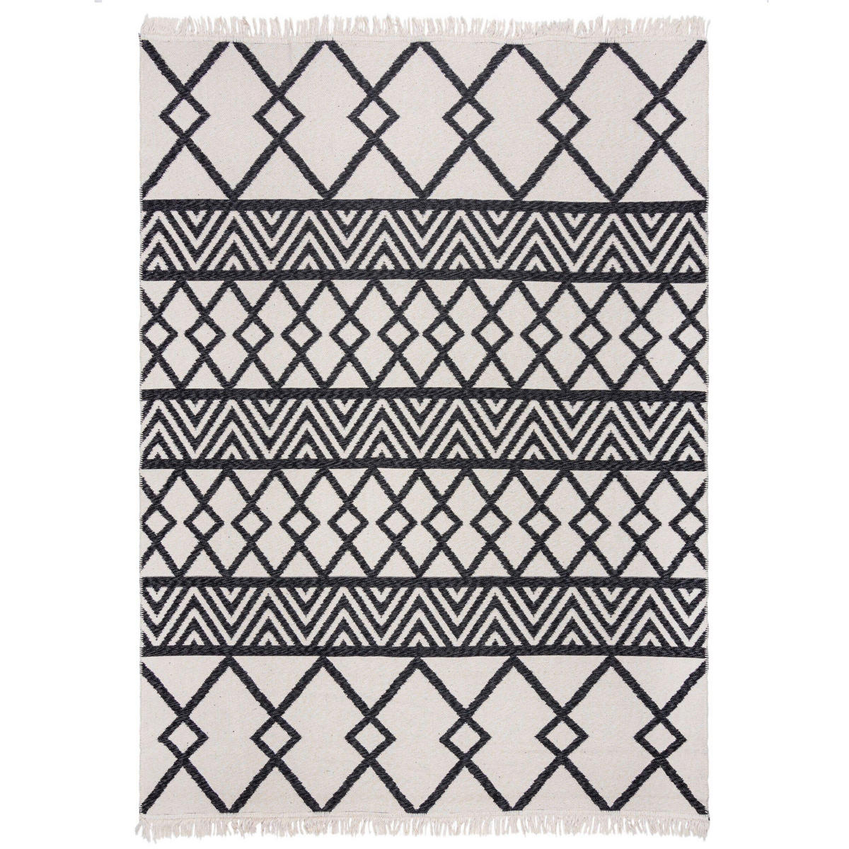 BERBERSKÝ KOBEREC, 120/170 cm, čierna - čierna, Basics, textil (120/170cm)