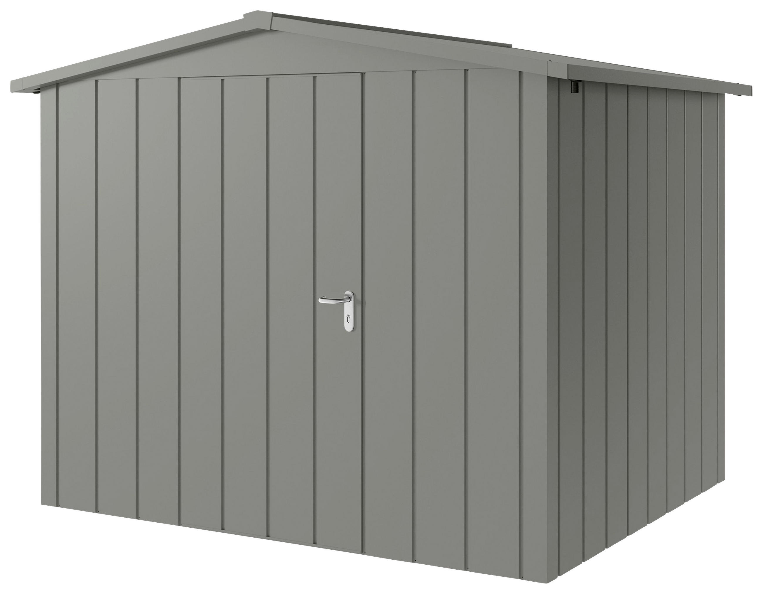 GERÄTEHAUS 285/227/229 cm  - Alufarben, Basics, Metall (285/227/229cm) - Hörmann