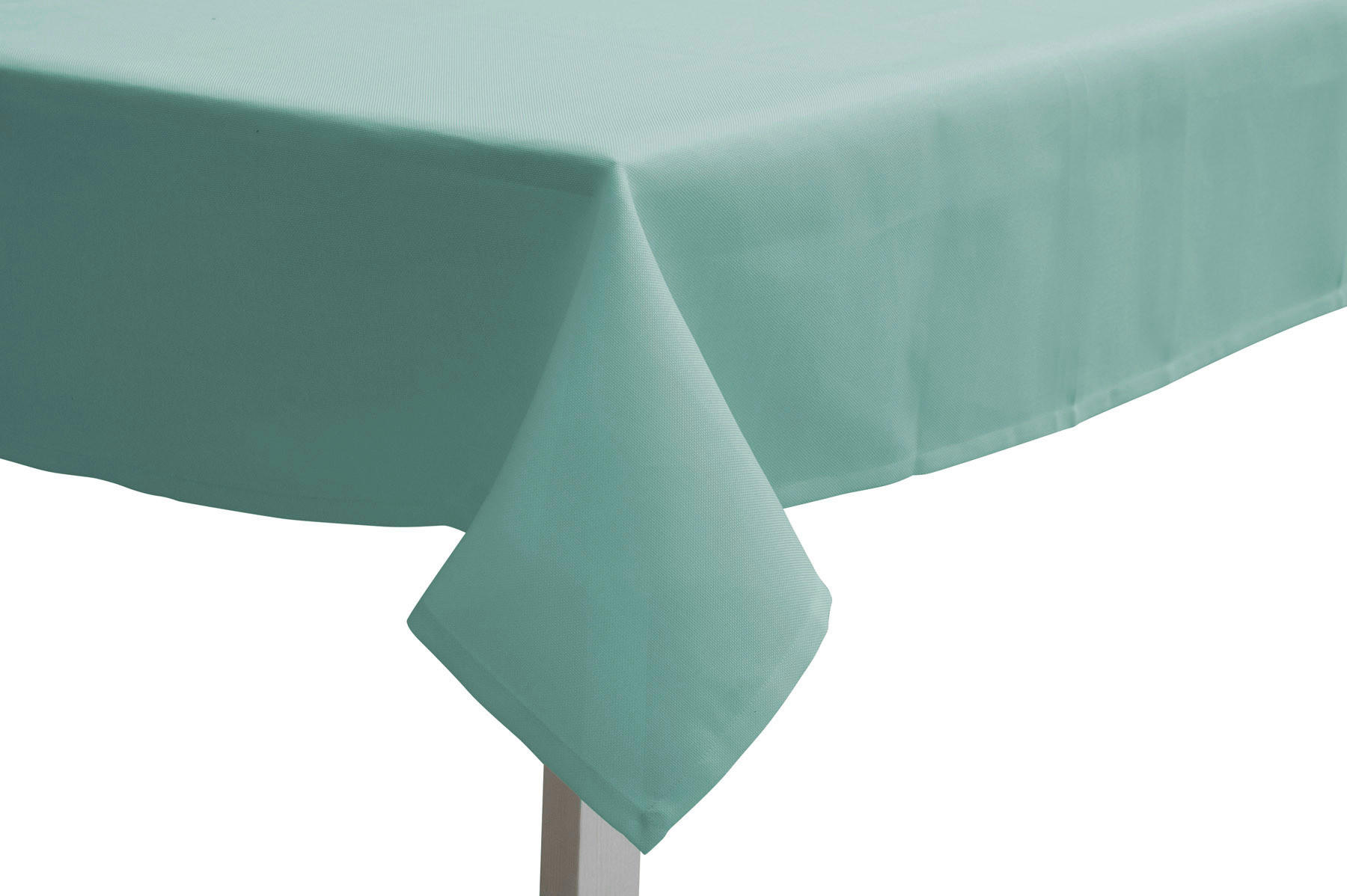 TISCHDECKE 150/250 cm  - Jadegrün, Basics, Textil (150/250cm)