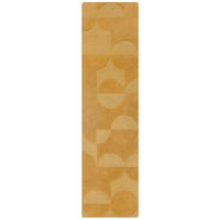 WOLLTEPPICH 60/230 cm Moderno Gelb  - Gelb, Basics, Textil (60/230cm)