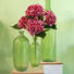 KUNSTBLUME Hortensie - Pink/Grün, Trend, Kunststoff/Metall (63cm)