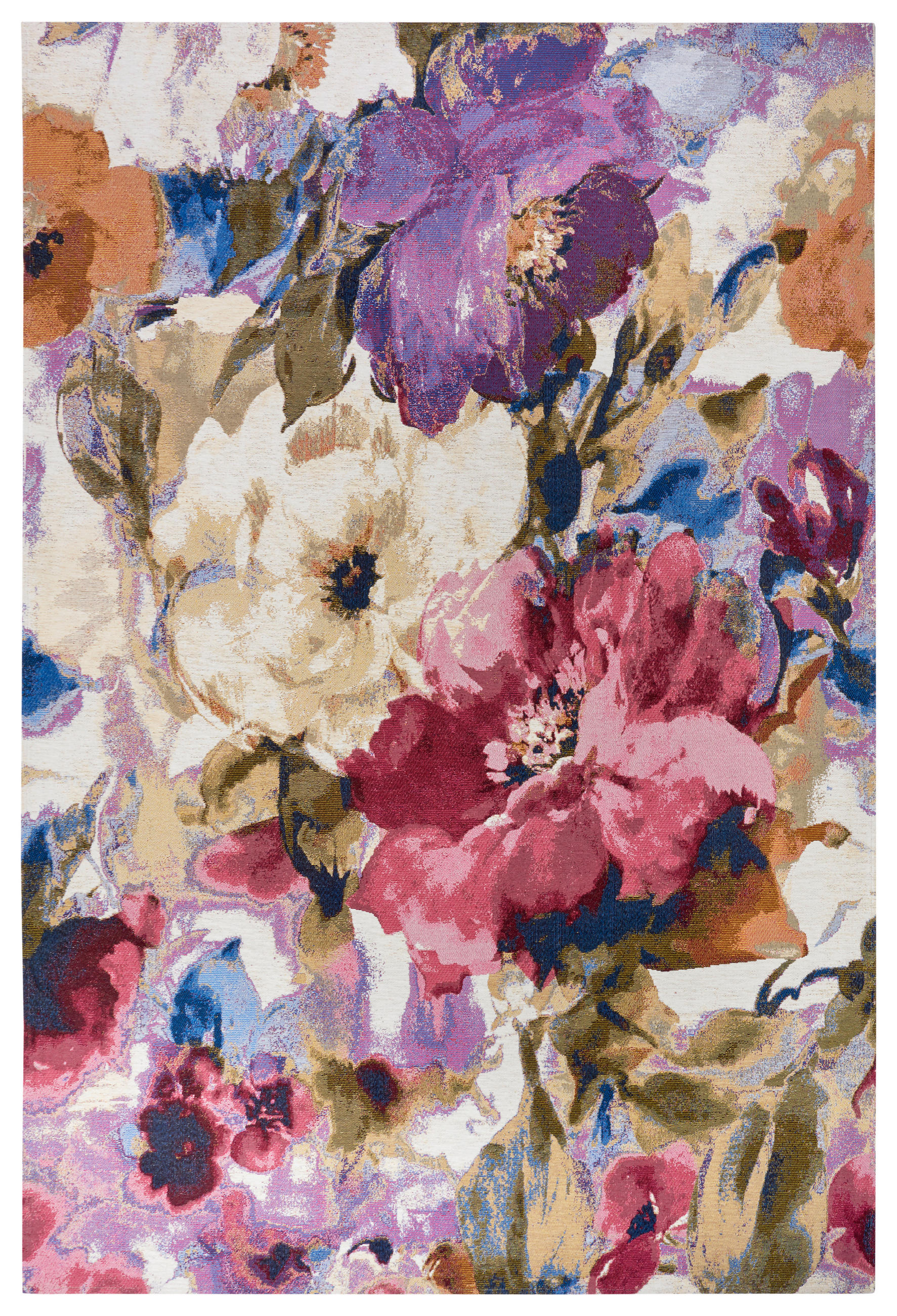 FLACHWEBETEPPICH 120/180 cm Gobelin Multicolor  - Multicolor, Design, Kunststoff/Textil (120/180cm)