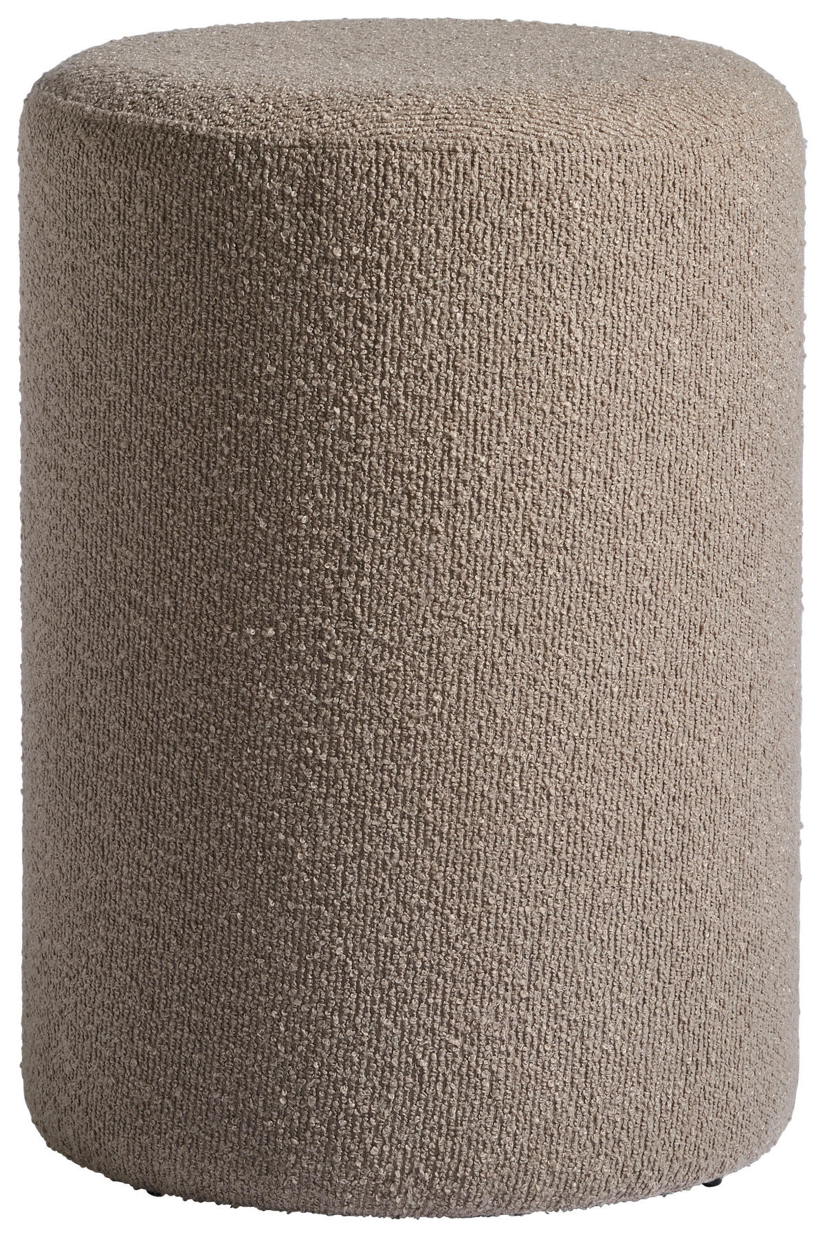 POUF Bouclé Hellbraun 56,5/35/40/50/36,5/35 cm  - Hellbraun, Design, Holzwerkstoff/Textil (56,5/35/40/50/36,5/35cm) - MID.YOU