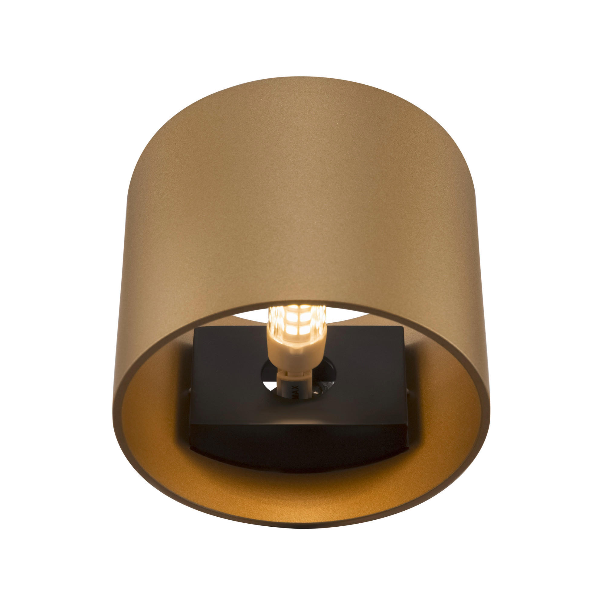 WANDLEUCHTE - Goldfarben, Trend, Metall (10/8,8cm) - MAYTONI
