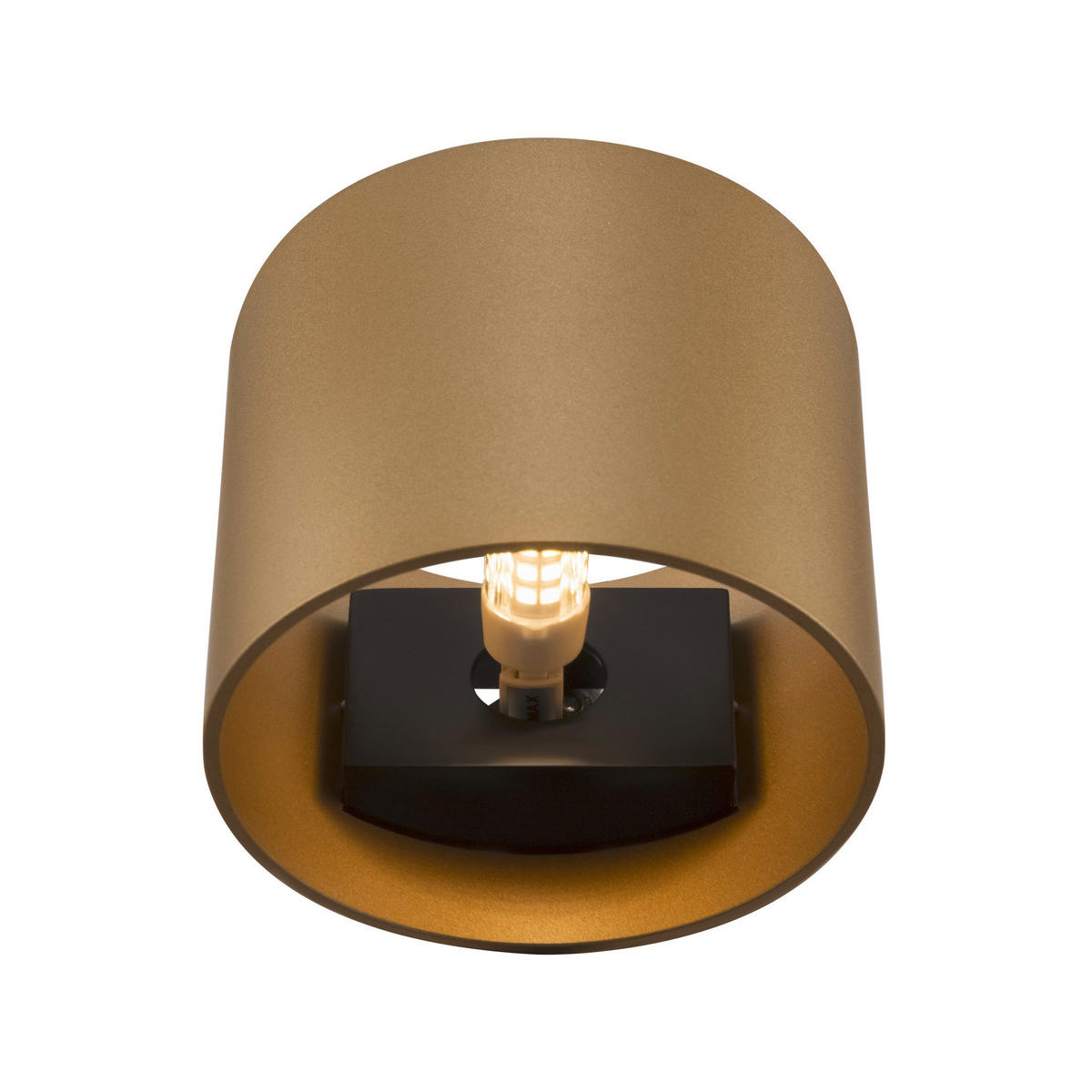 WANDLEUCHTE Ceiling & Wall 10/8,8 cm   - Goldfarben, Trend, Metall (10/8,8cm) - MAYTONI