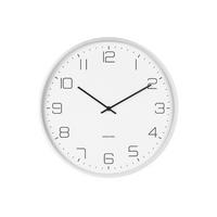 WANDUHR 40/40/4,5 cm   - Weiß, Basics, Metall (40/40/4,5cm) - Karlsson