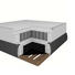 BOXSPRINGBETT 160/200 cm in Hellgrau - Hellgrau/Naturfarben, Design, Holz/Textil (160/200cm) - Carryhome BOXSPRINGBETT 160/200 cm in Hellgrau - Hellgrau/Naturfarben, Design, Holz/Textil (160/200cm) - Carryhome