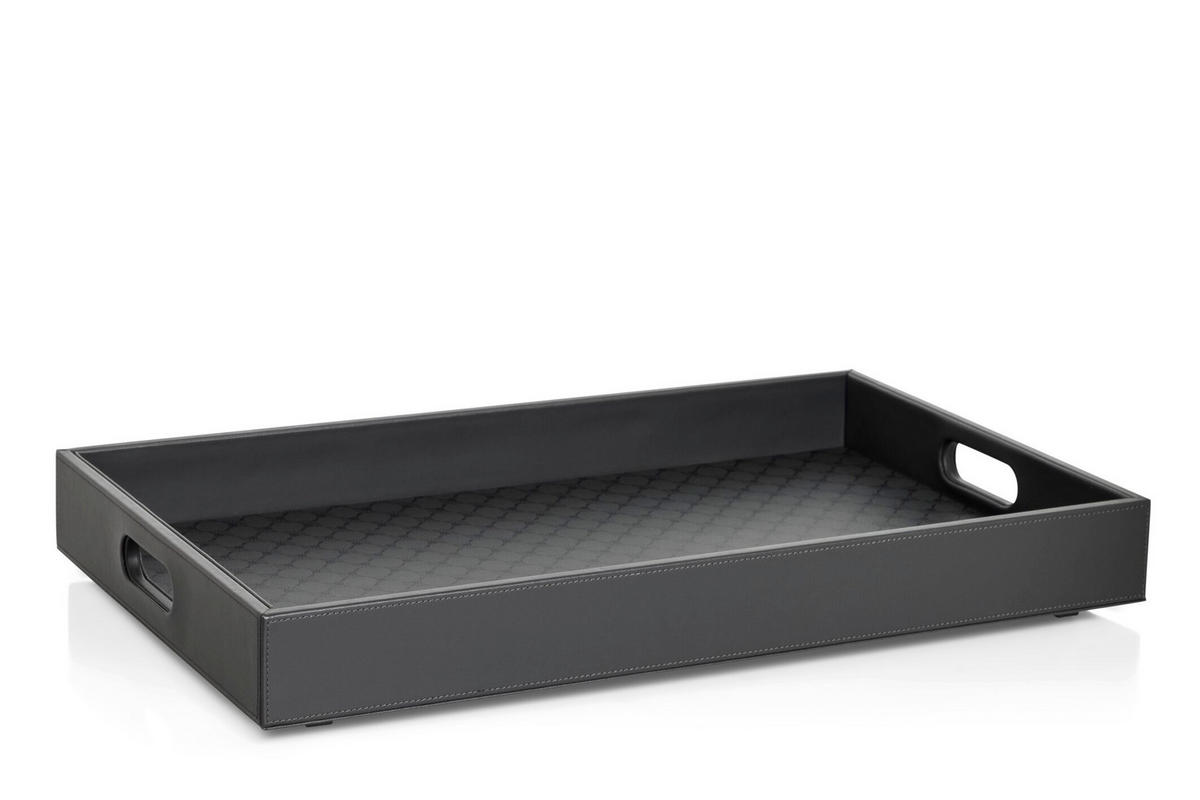 DEKOTABLETT     - Anthrazit/Schwarz, Design, Kunststoff (32/51,5/7,5cm) - Joop!