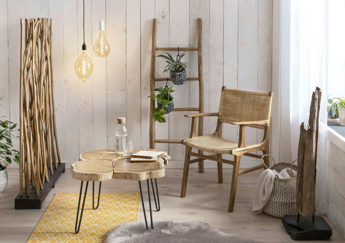 ARMLEHNSTUHL in Holz Naturfarben  - Naturfarben, MODERN, Holz (59/84/60cm) - MID.YOU