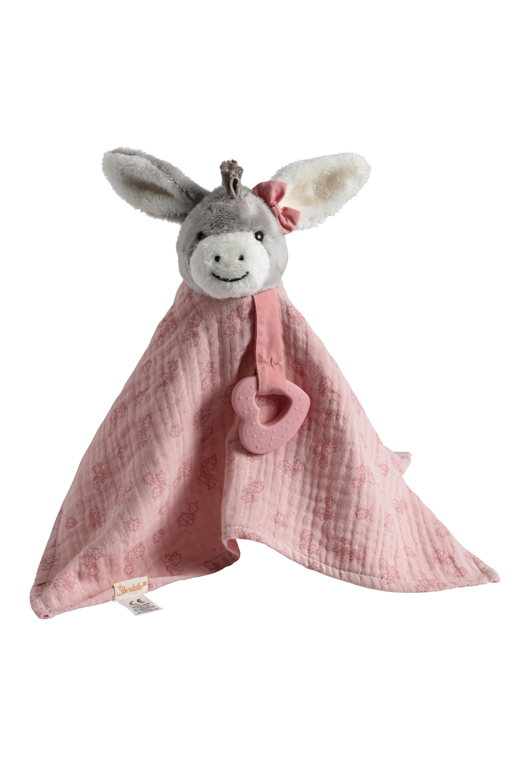 SCHMUSETUCH EMMI GIRL  - Hellrosa, Basics, Textil (34/55/10cm) - Sterntaler