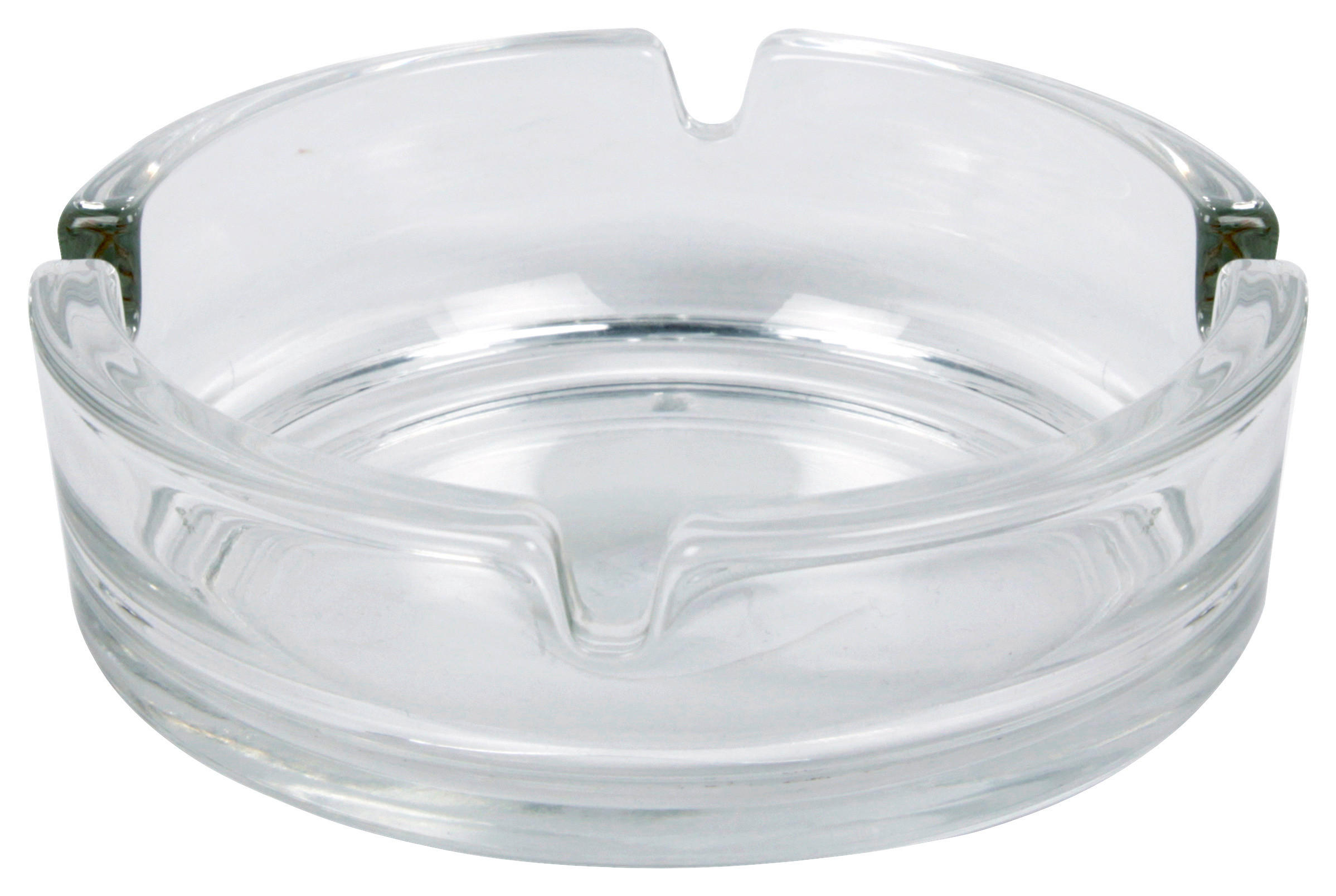 Aschenbecher Roman aus Glas, Klar D: ca. 10,5 cm