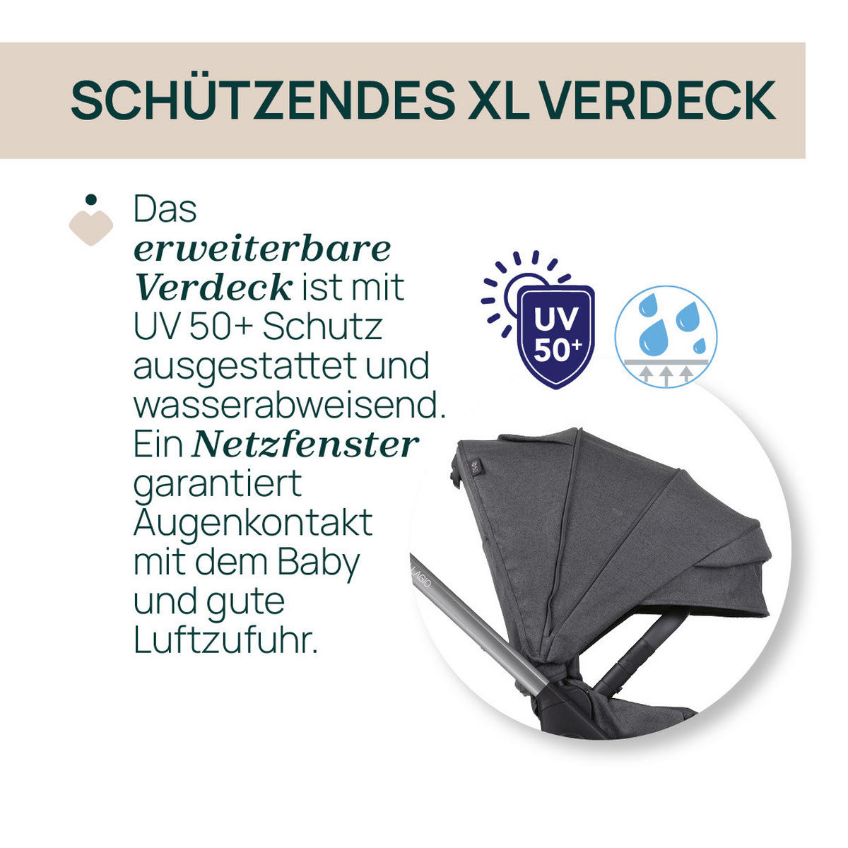 KINDERWAGEN  Bellagio  Black Satin  - Schwarz/Grau, Basics, Metall (55/82/97-106cm) - Chicco