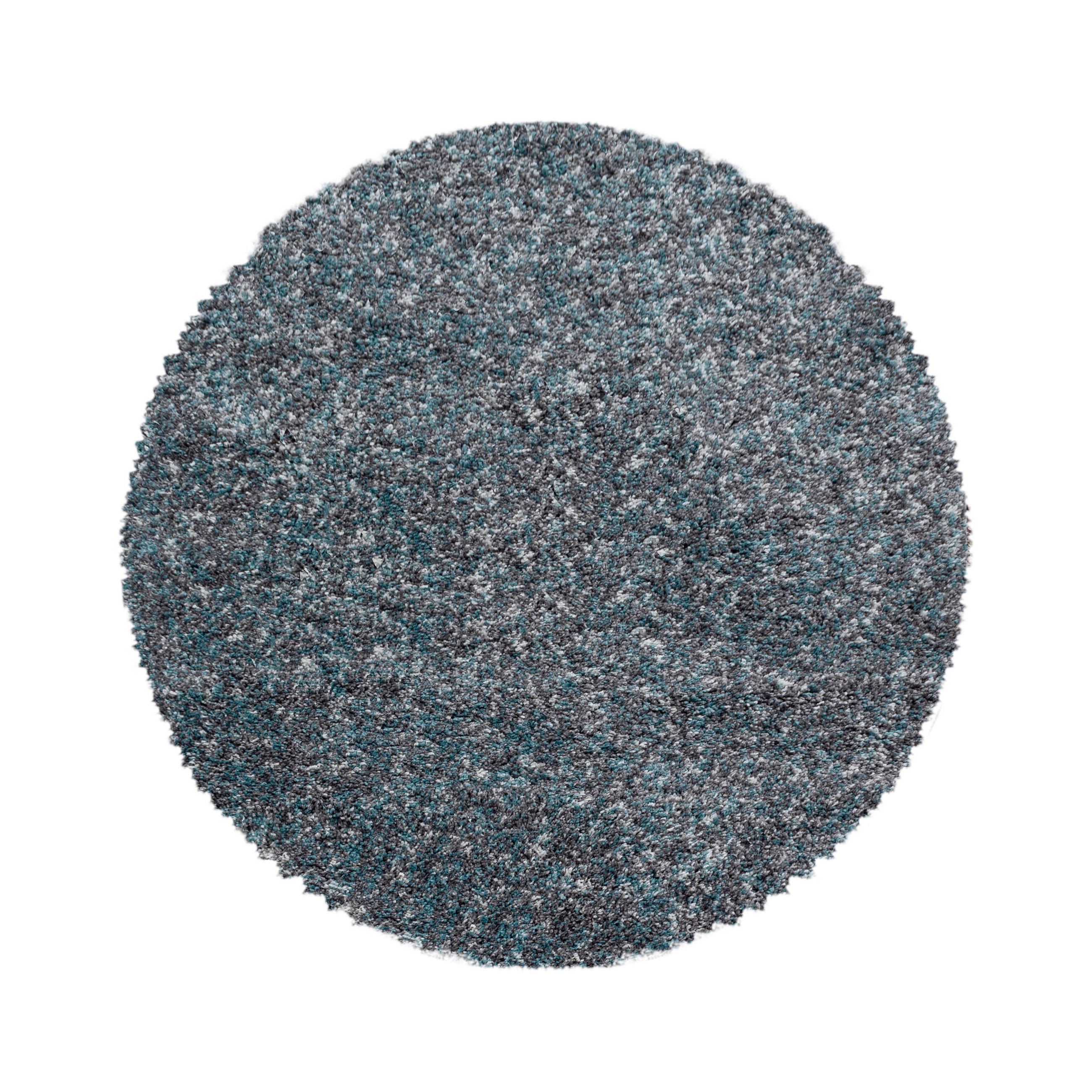 HOCHFLORTEPPICH 80/80 cm Enjoy Blau  - Blau, KONVENTIONELL, Textil (80/80cm) - Novel