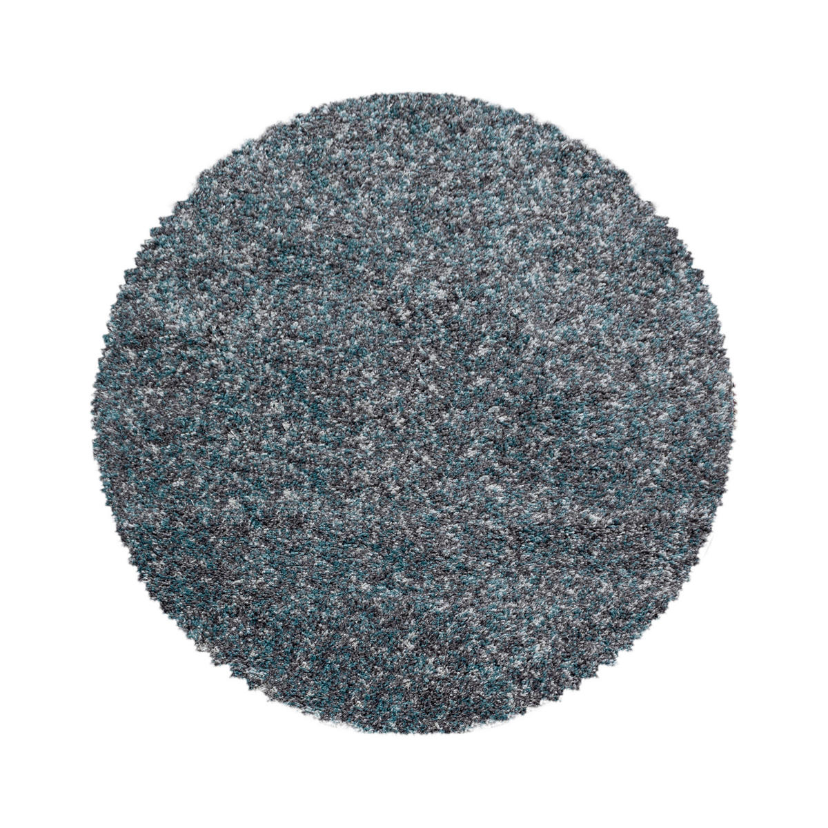 HOCHFLORTEPPICH 80/80 cm Enjoy Blau  - Blau, KONVENTIONELL, Textil (80/80cm) - Novel