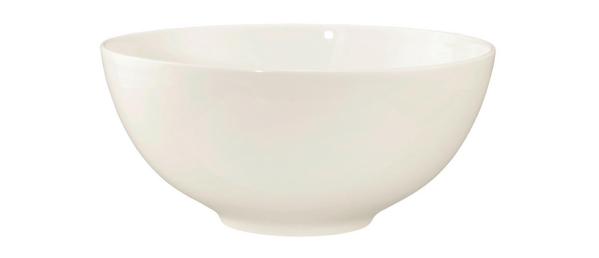 SCHÜSSEL 21 cm   - Creme, Basics, Keramik (21cm) - Seltmann Weiden