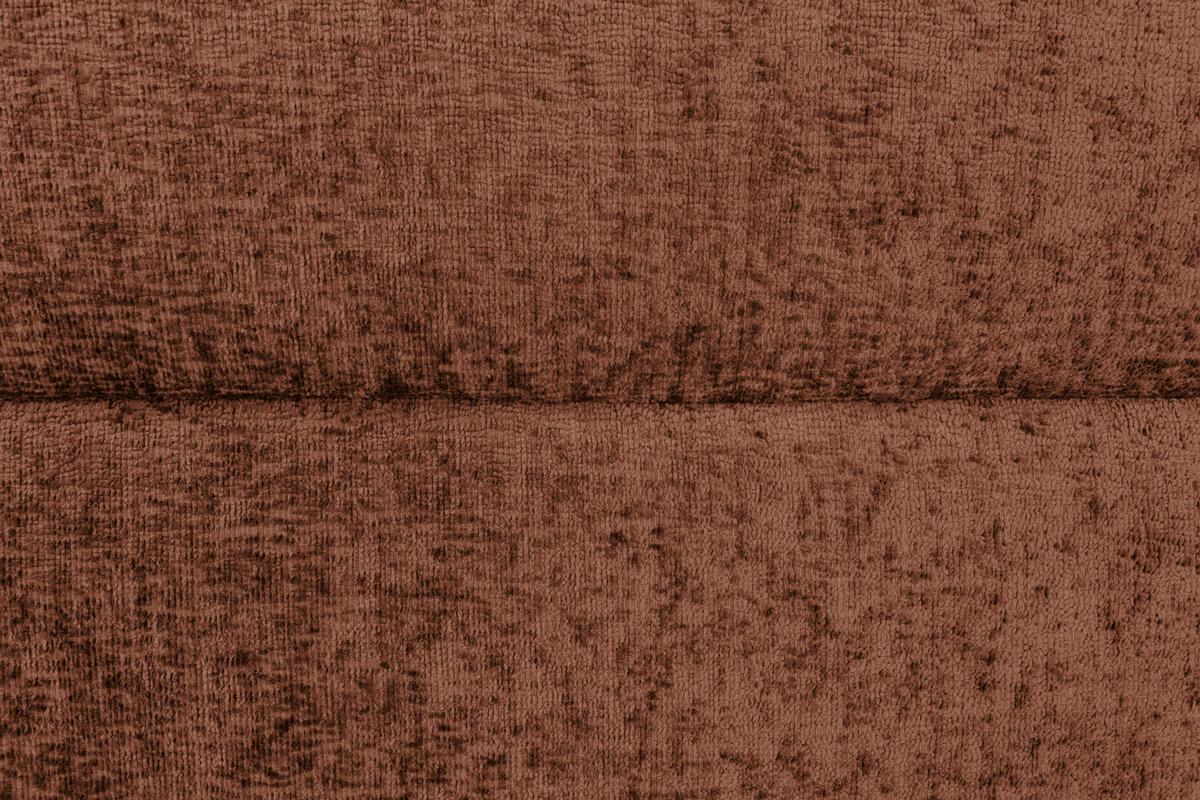 BOXSPRINGBETT 140/200 cm  in Rotbraun  - Rotbraun/Schwarz, Design, Textil/Metall (140/200cm) - Esposa
