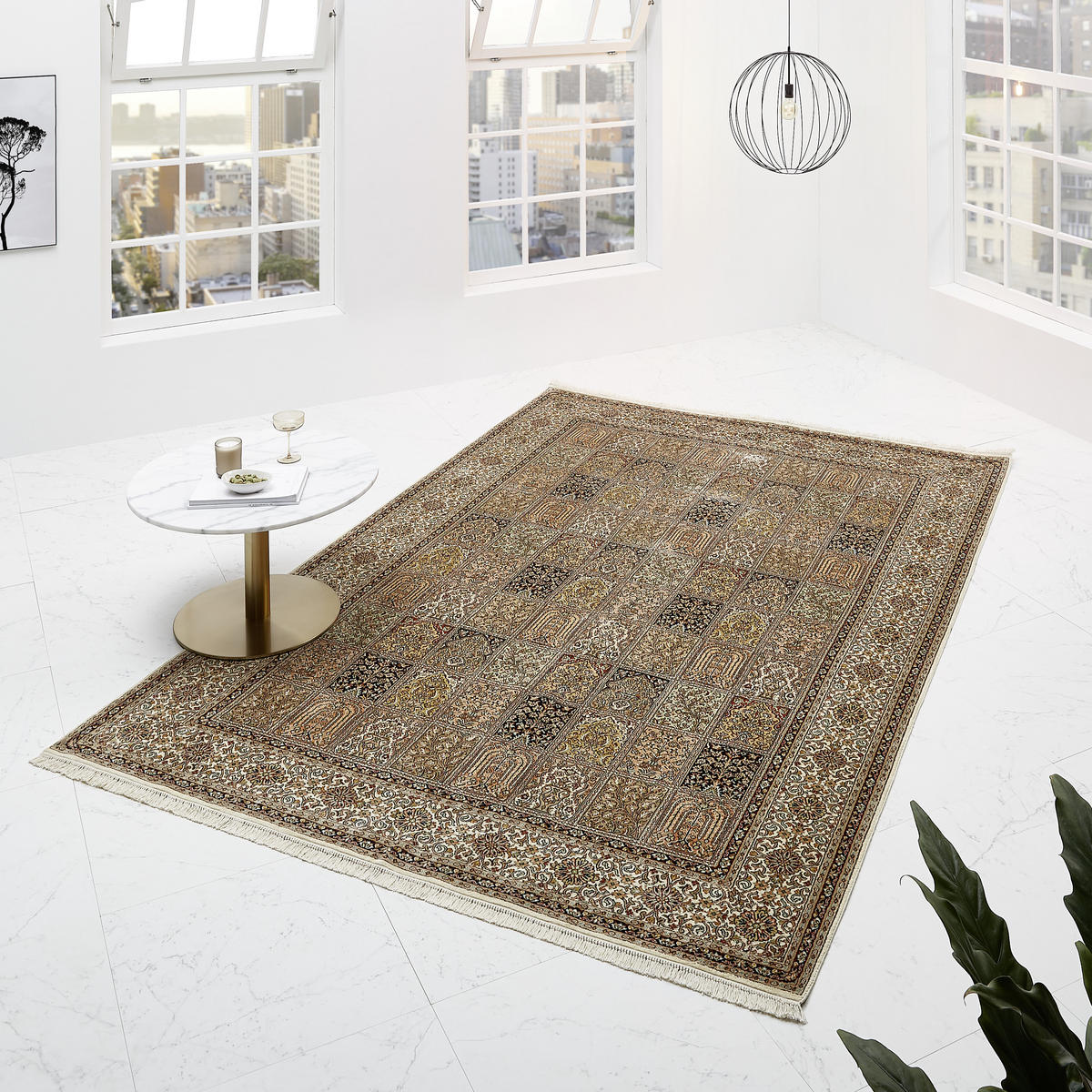 ORIENTTEPPICH 60 cm Hellbraun  - Hellbraun, Basics, Textil (60cm) - Cazaris