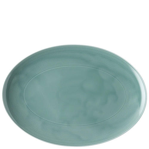PLATTE - Hellblau, Basics, Keramik (33,8/24/3,1cm) - Thomas