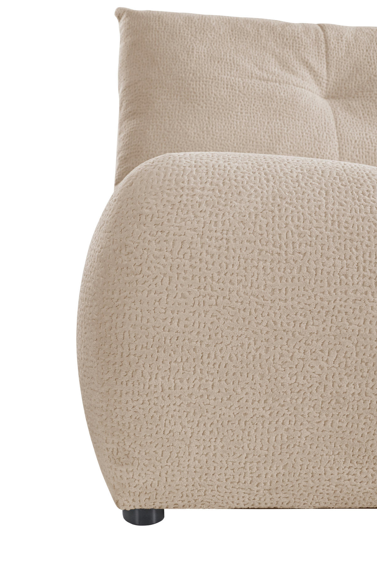 SCHLAFSOFA  mit Bettkasten erhältlich, Bettfunktion erhältlich Struktur Beige  - Beige/Creme, Design, Holz/Textil (209/100/103cm) - MID.YOU