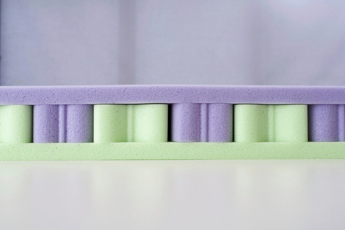 DĚTSKÁ MATRACE,  - bílá/purpurová, Basics, textil (120/60/11cm) - Träumeland