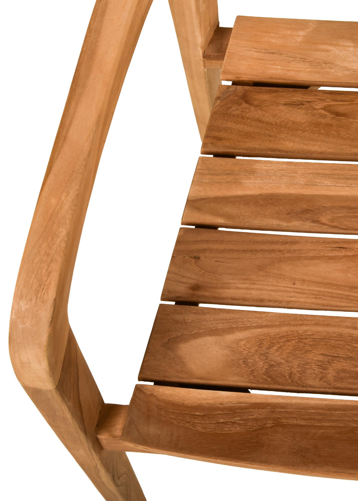 GARTENSTUHL Teakholz Hellbraun, Teakfarben  - Hellbraun/Teakfarben, MODERN, Holz (54/74/54cm) - Gardenson